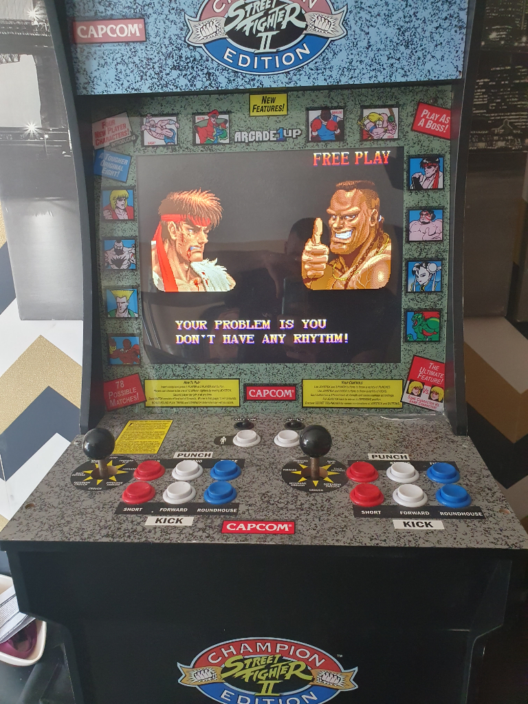 Street fighter ltd edition arcade game 