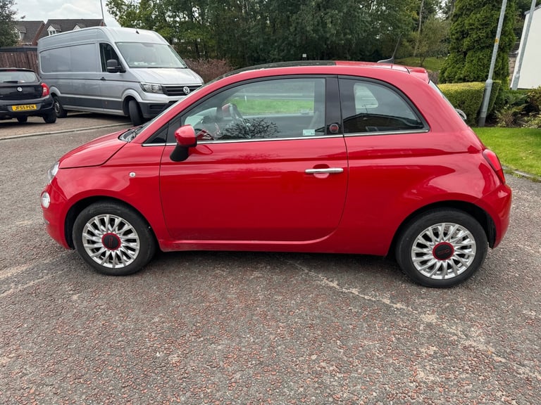 2022 Fiat 500 1.0 Mild Hybrid Red 3dr HATCHBACK Petrol Manual