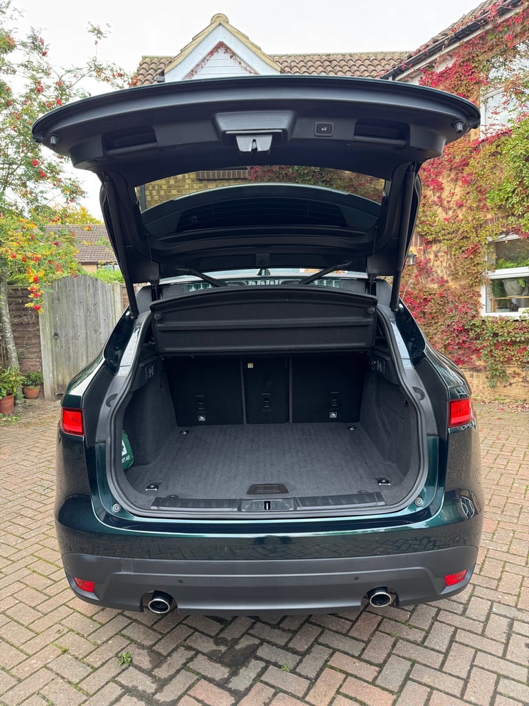 A rare British Racing Green 2018 Jaguar F-Pace D240 R-Sport with 12 months' MOT