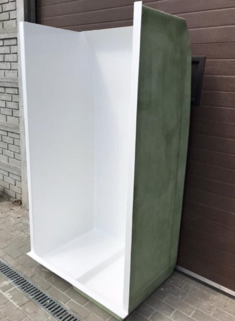 Camper shower cabin