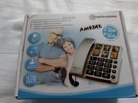 AMPLICOMMS EASY PHONE BRAND NEW IN BOX