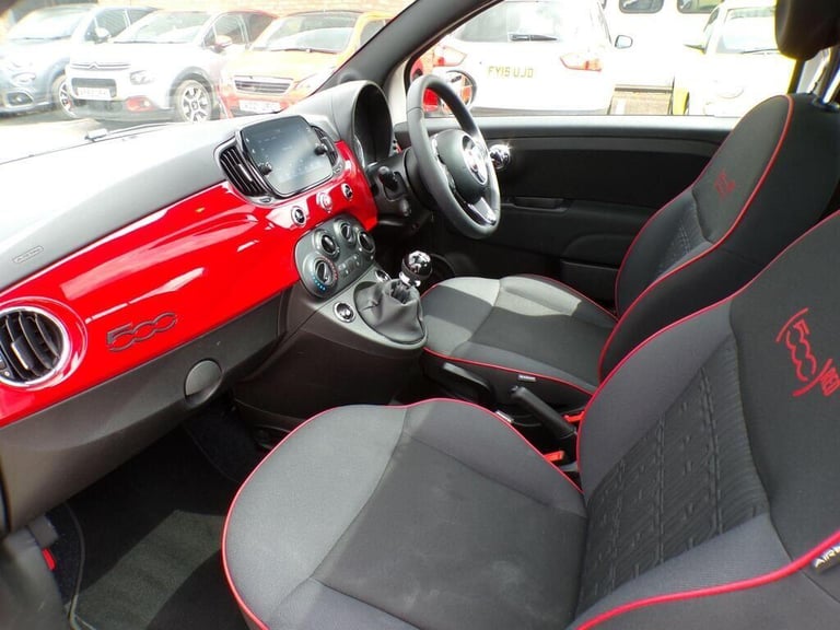 2022 Fiat 500 1.0 70hp Mild Hybrid (red) HATCHBACK Petrol Manual