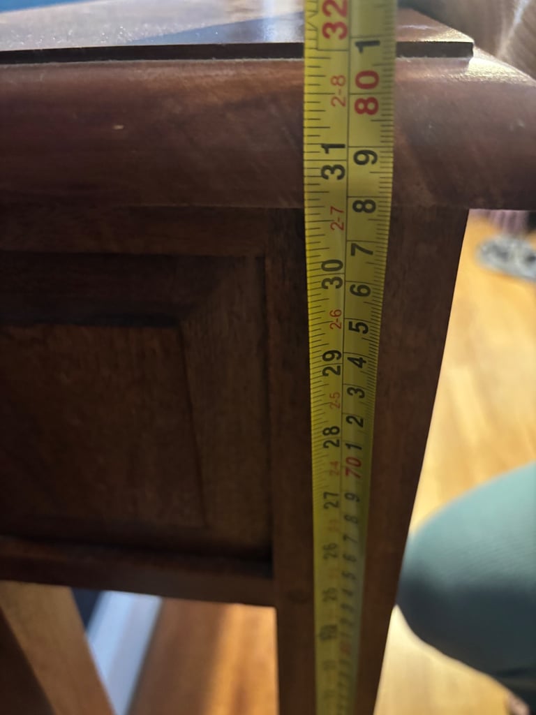 Wooden console table 
