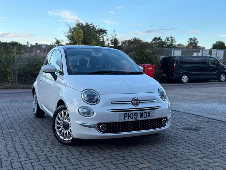 image for 2019 Fiat 500 1.2 Lounge Euro 6 (s/s) 3dr HATCHBACK Petrol Manual