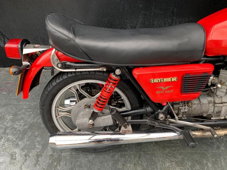 MOTO GUZZI RARE CLASSIC 850-T3 PROJECT BIKE HPI CLEAR