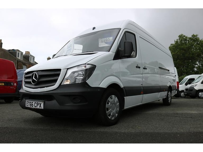 (66) MERCEDES SPRINTER LWB *NO VAT* LOW MILES SUPERB CONDITION YEARS MOT crafter