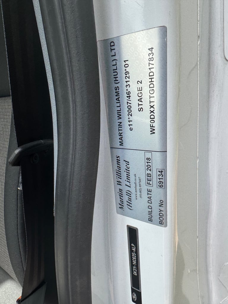 2018 Ford Transit RECOVERY TRUCK 3.5T RECOVERY TRUCK  Diesel Manual