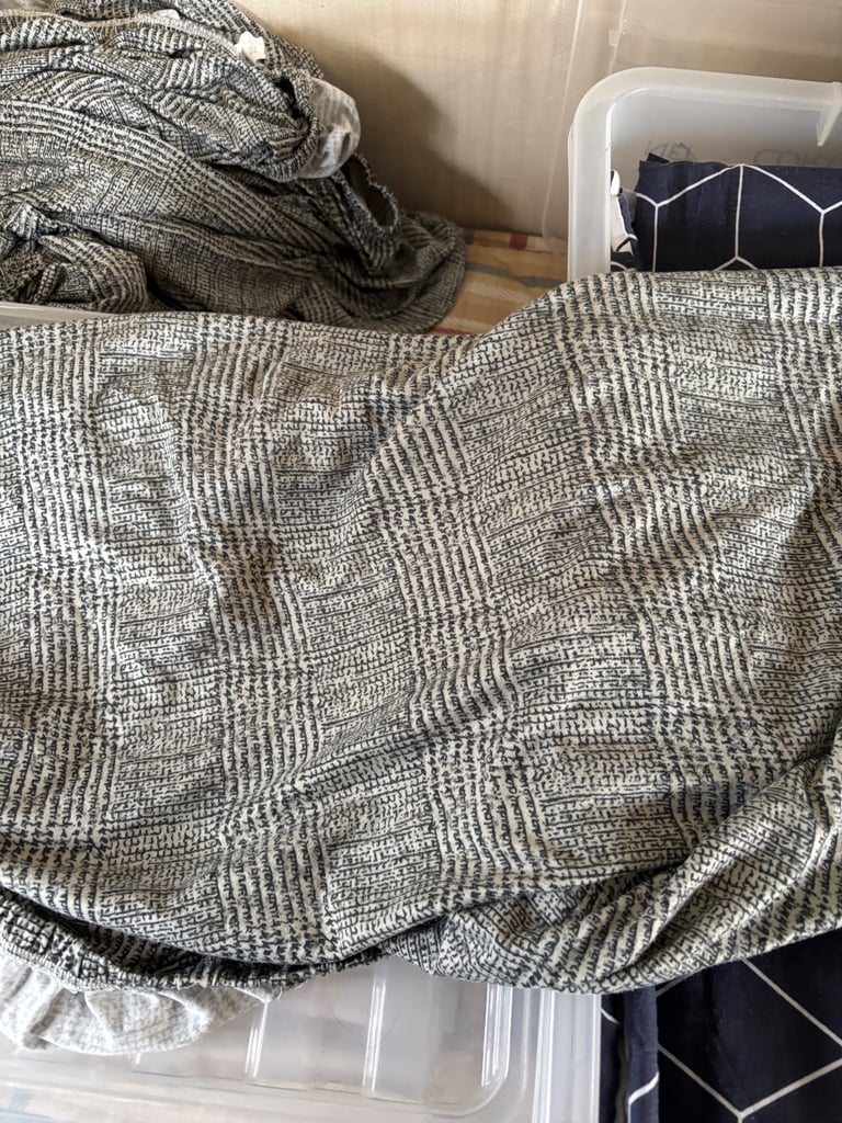 Seat covers for static or touring caravan.