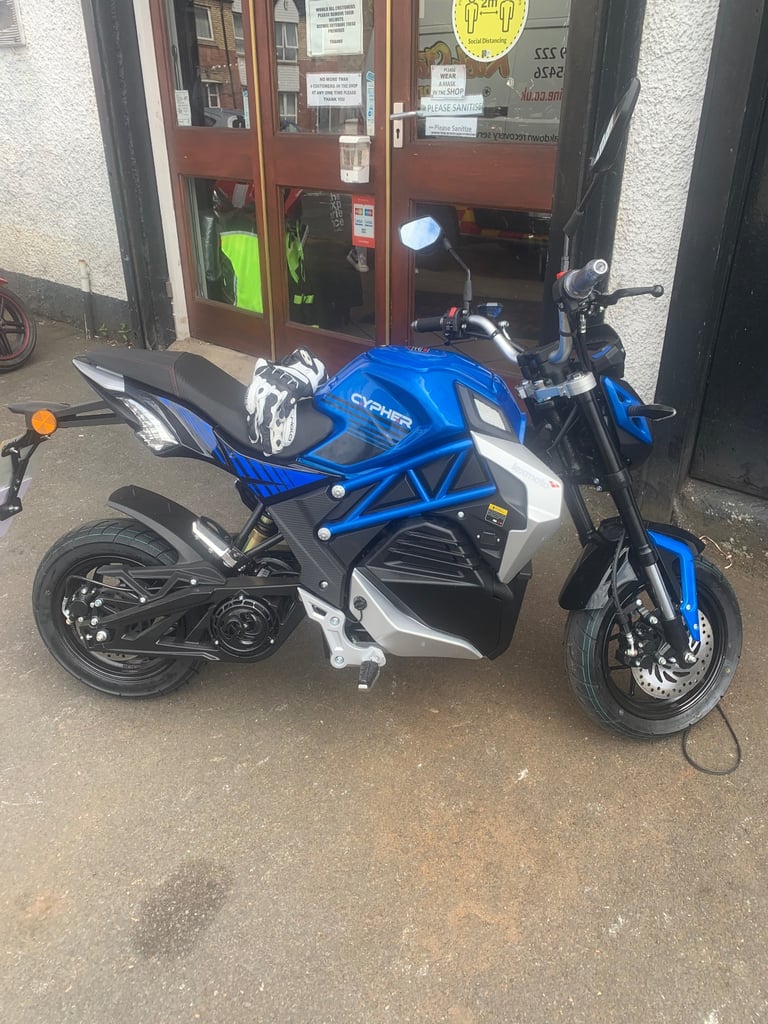 image for LEXMOTO CYPHER electric motorbike/moped, only 80 miles on clock, great bike, needs new battery