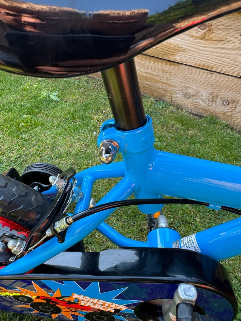 Monster truck kids bike 