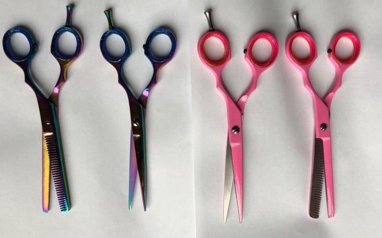 Hair salon scissors 