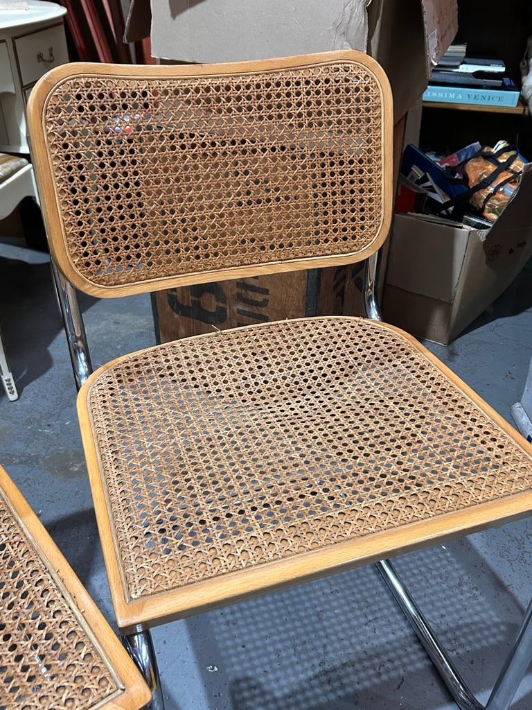Two Marcel Breuer Cesca Chairs £100 Each
