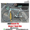 sold out - 5-2-24 Used Bianchi Via Nirone 7 Gents Road Bike