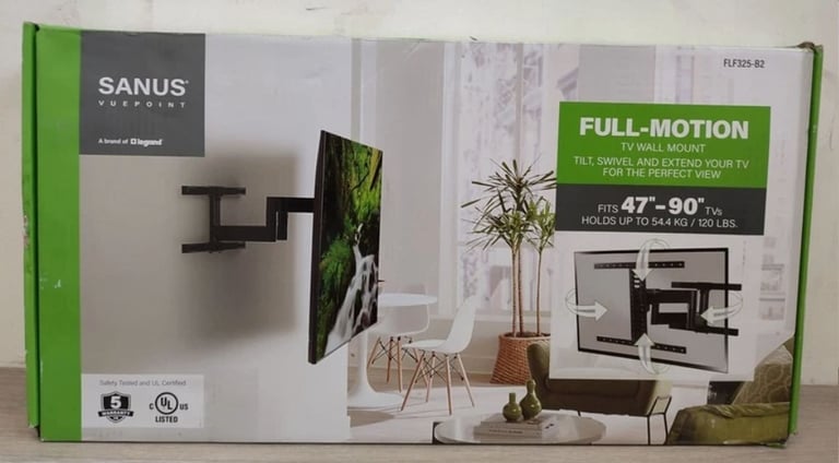 image for SANUS Full-motion TV Wall Mount (Unused)