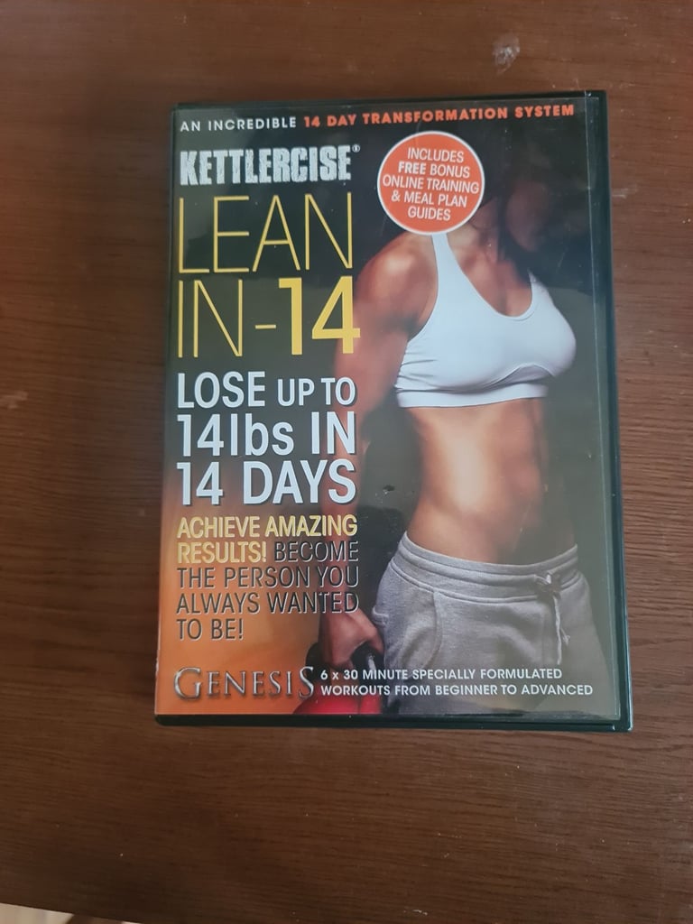Kettlercise kettlebell 4 dvd set