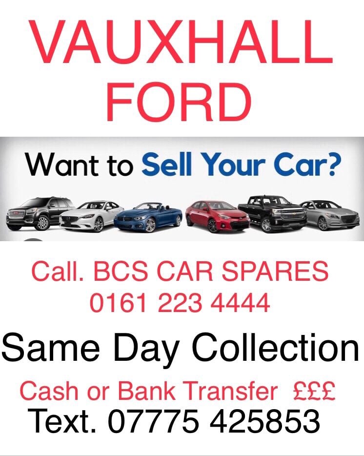 Ford. Vauxhall scrap mot best prices paid ask 