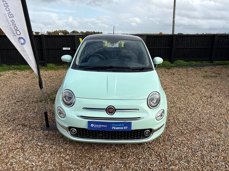 2017 Fiat 500 1.2 Lounge 3dr HATCHBACK Petrol Manual