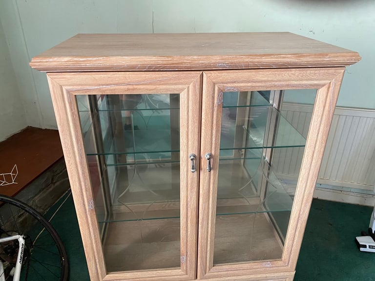 Limed  Oak effect  cabinet