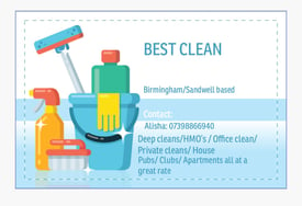 Cleaner available 