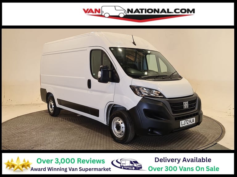 2022 Fiat Ducato 2.2 Multijet High Roof Van 140 PANEL VAN DIESEL Manual