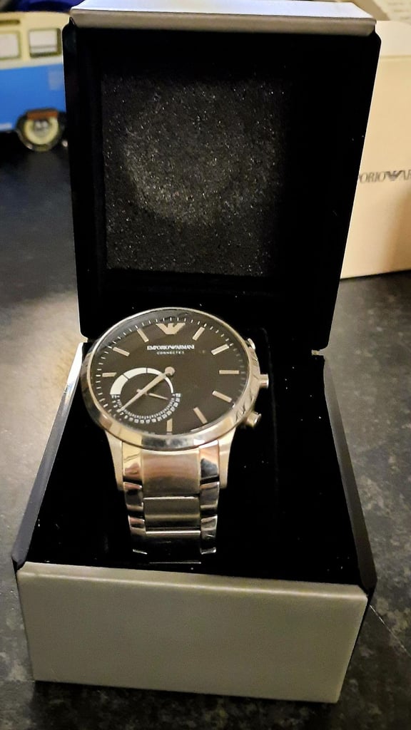 image for Armani hybrid smartwatch 