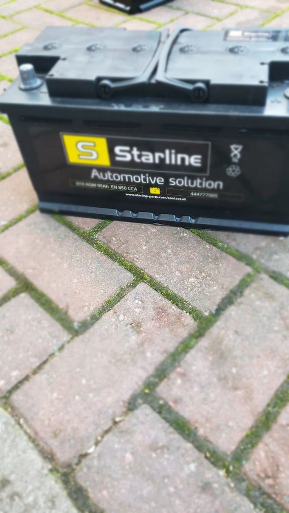 image for Heavy duty AGM starline battery 95ah