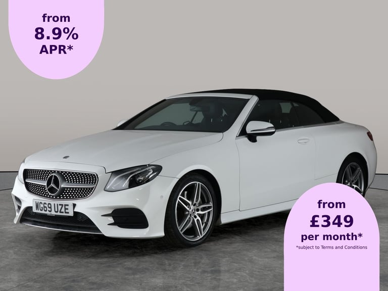 image for 2019 Mercedes-Benz E Class E220d AMG Line 2dr 9G-Tronic CONVERTIBLE DIESEL Automatic