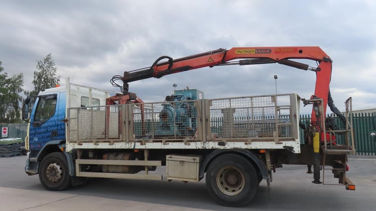 DAF TRUCKS FA LF55.220 MANUAL GEARBOX PALFINGER PK 10000 CRANE 
