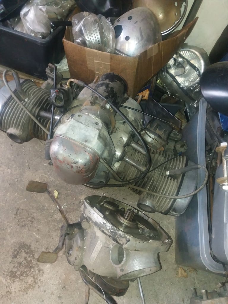 Ural motorcycle engine 