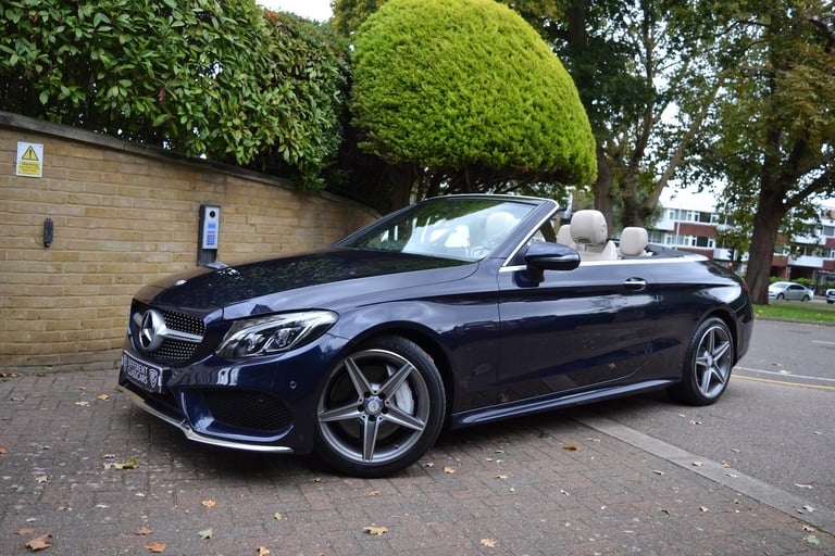 2016 Mercedes-Benz C Class 2.0 C300 AMG Line Cabriolet G-Tronic+ Euro 6 (s/s) 2dr CONVERTIBLE Pet...