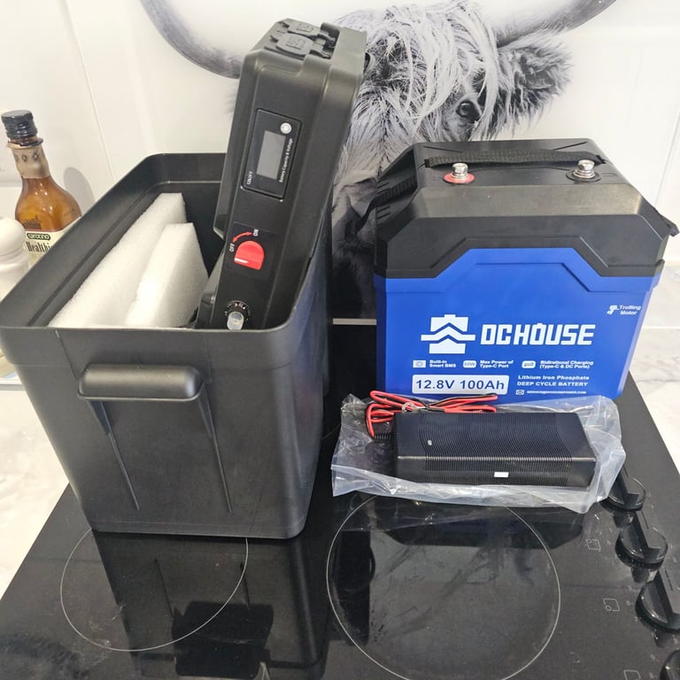 100ah Lifepo4 12v battery, new