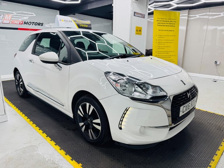 2016 DS Automobiles DS 3 1.2 PureTech Chic Euro 6 (s/s) 3dr HATCHBACK Petrol Manual