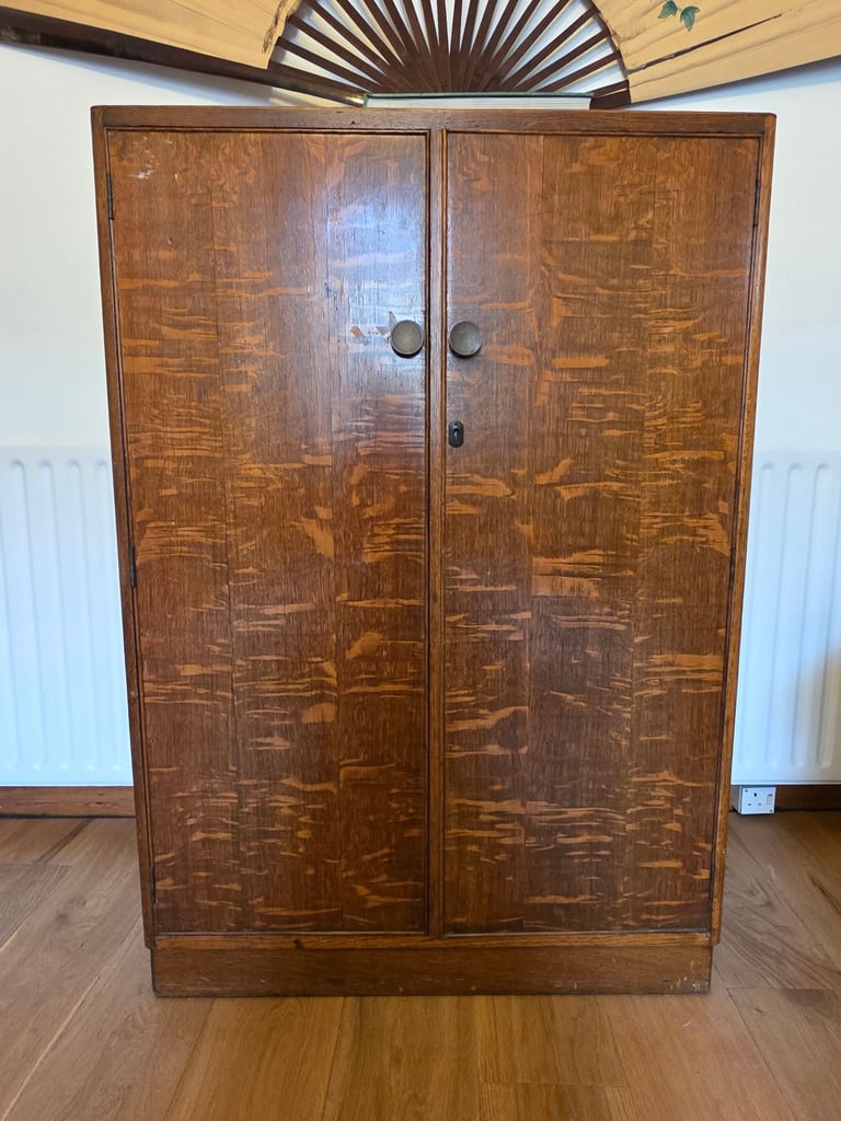 image for Vintage Oak Cabinet / Cupboard – Solid & Stylish