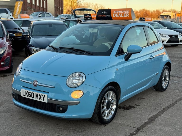 2021 Fiat 500 0.9 TwinAir Cult Convertible 2dr Petrol Dualogic Euro 6 (s/s) (85 bhp) Convertible ...