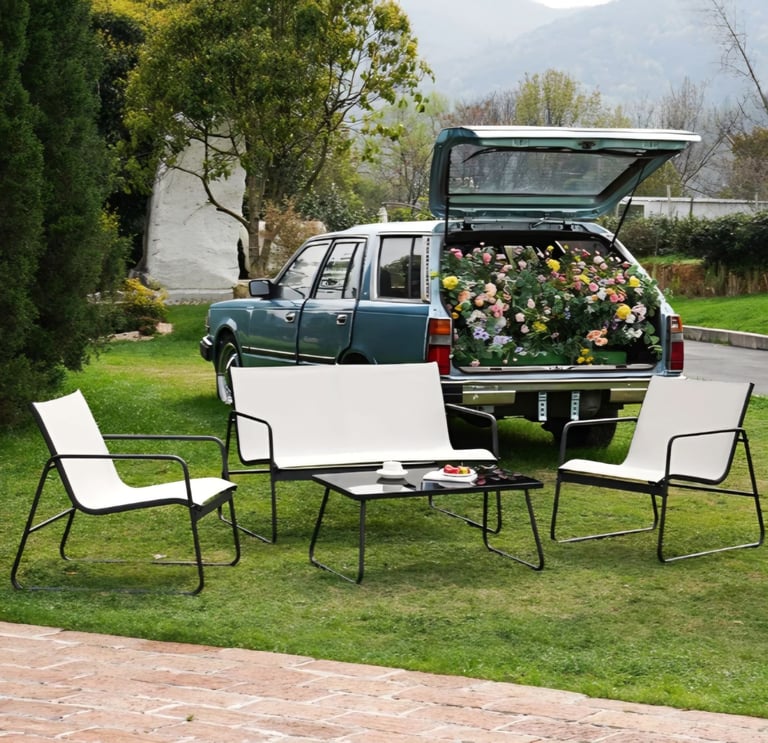 Grand Patio Furniture Set