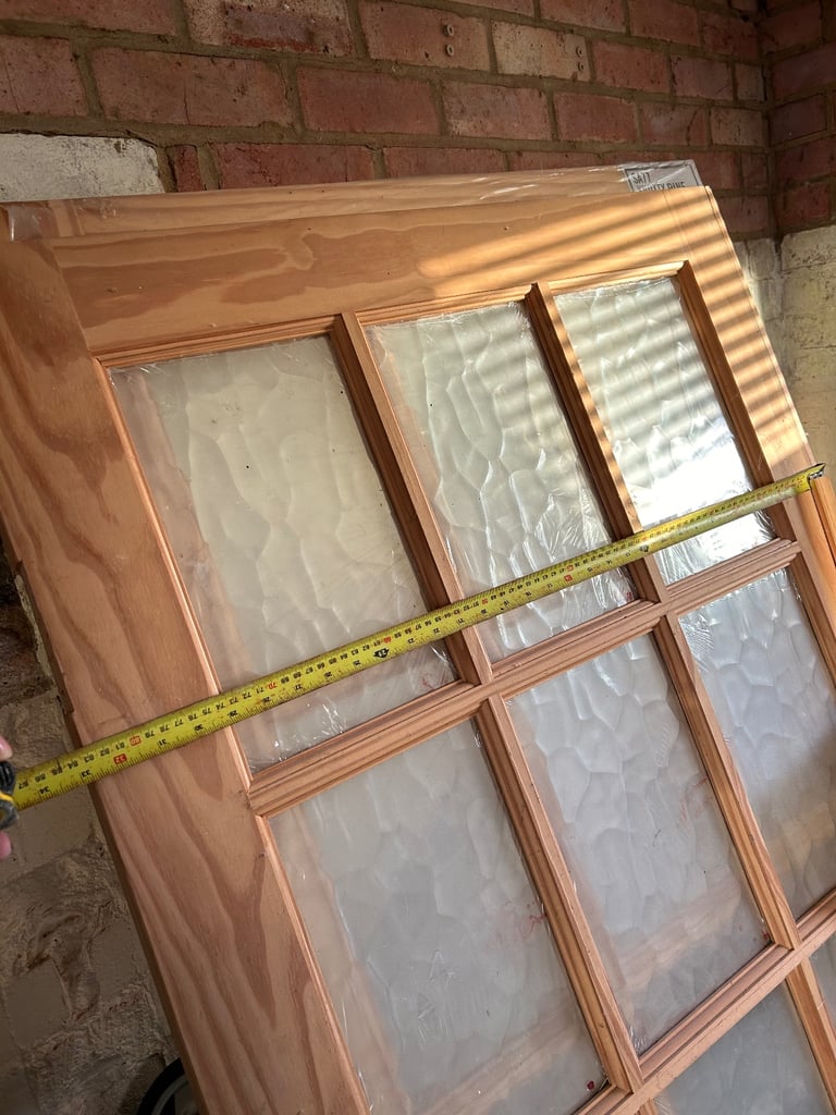 image for Interior Pine doors x 2 