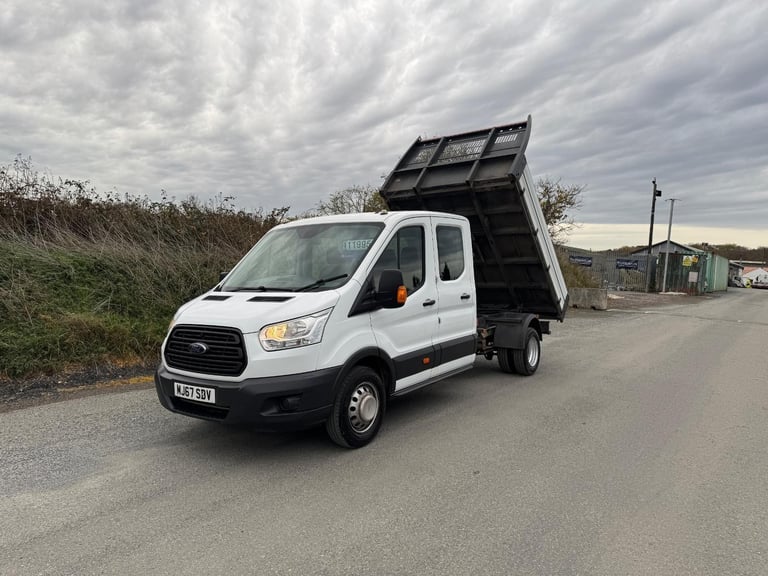 Ford Transit 2.0 350  crew cab tipper 5dr Diesel Manual RWD L3 H2 Eur... 2017/67