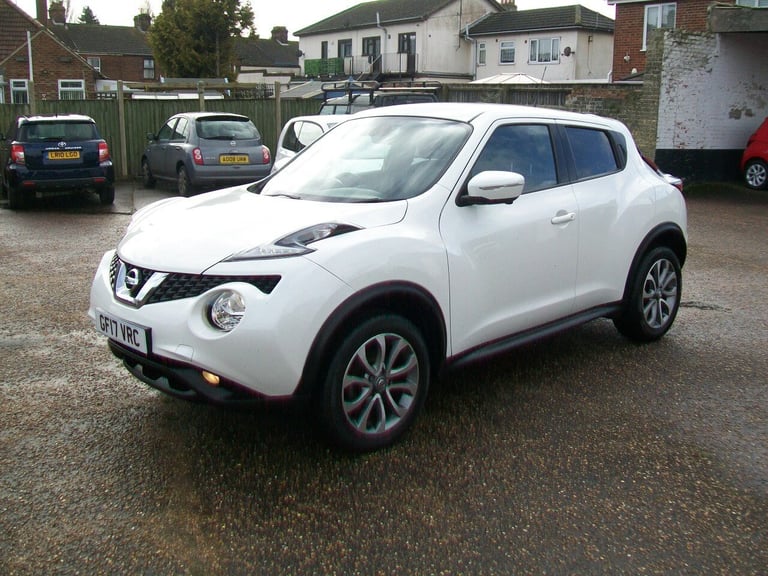 2017 Nissan Juke 1.5 dCi Tekna 5dr, 53,000 miles fsh, Satnav, Leather, Cruise, Heated seats. HATC...