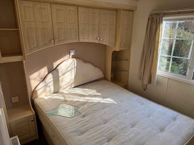 CHEAP CARAVAN FOR SALE FOR PRIVATE LAND DOUBLE GLAZED & HEATED
