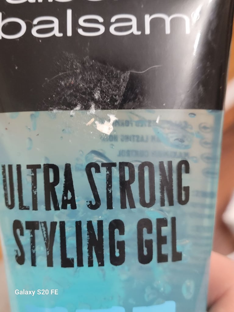 Maximum Hold & Control: Alberto Balsam Ultra Strong Styling Gel, 200ml - Salon Quality Hair Styling