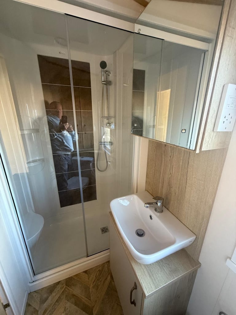 OFF SITE static caravan Scotland double glazed & heated 2 bed ABI Blenheim 39x12