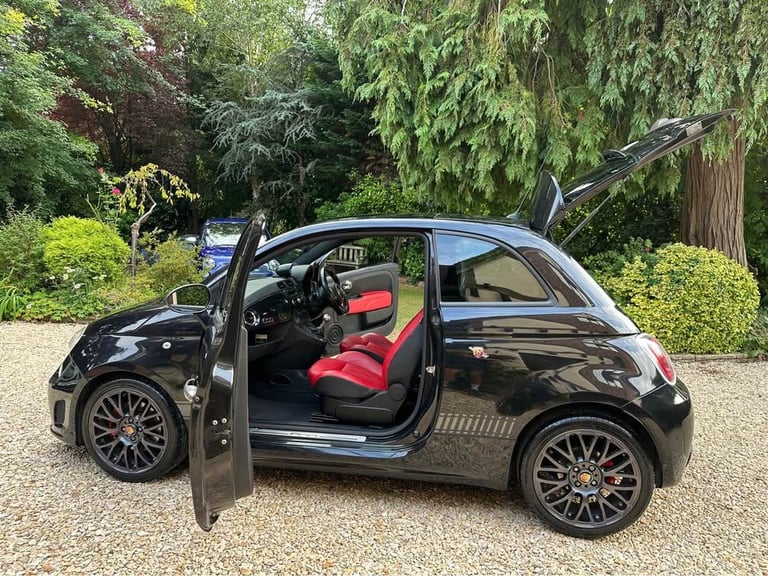 Abarth 595 all original top spec car, xenon's, pan roof, turismo leather, hpi clear, fsh, px swap?
