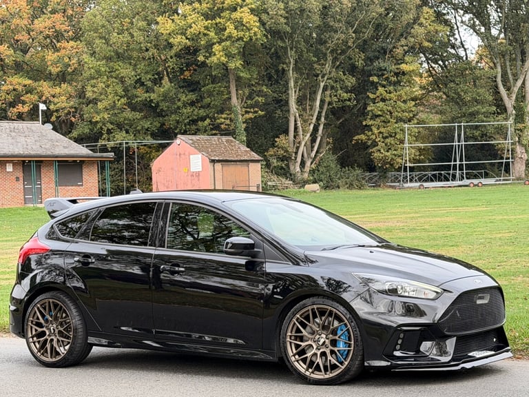 2016 [16] FORD FOCUS RS 2.3 ECOBOOST MANUAL BLACK 5DR HATCH MASSIVE EXTRAS