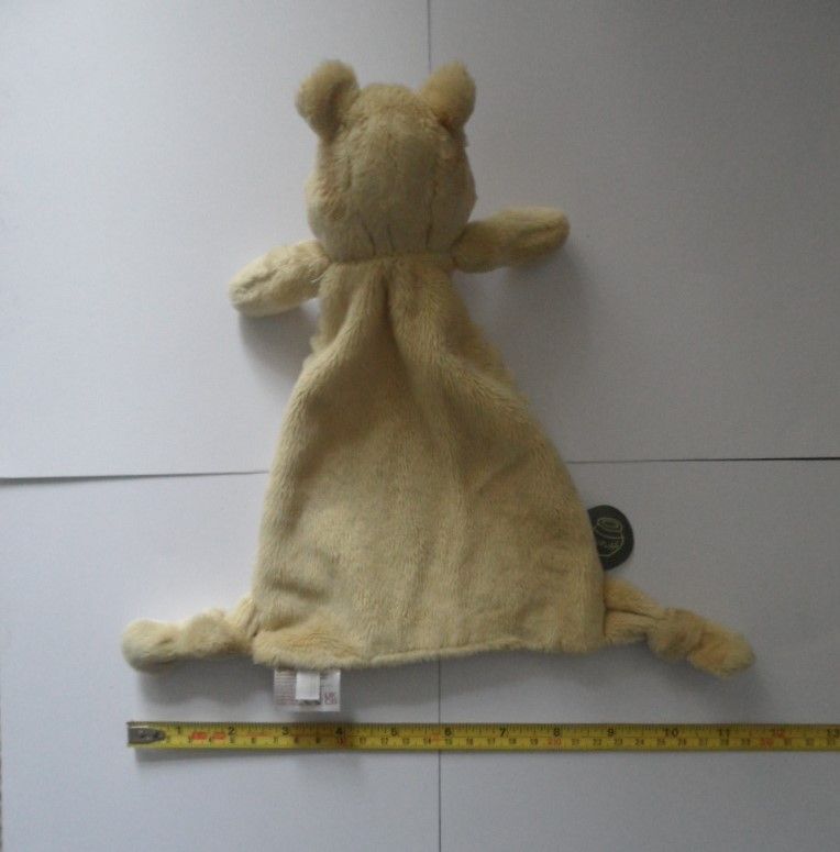 Hundred Acre Wood WINNIE-THE-POOH COMFORT BLANKET Baby Soft Toy Disney Plush Cuddly 