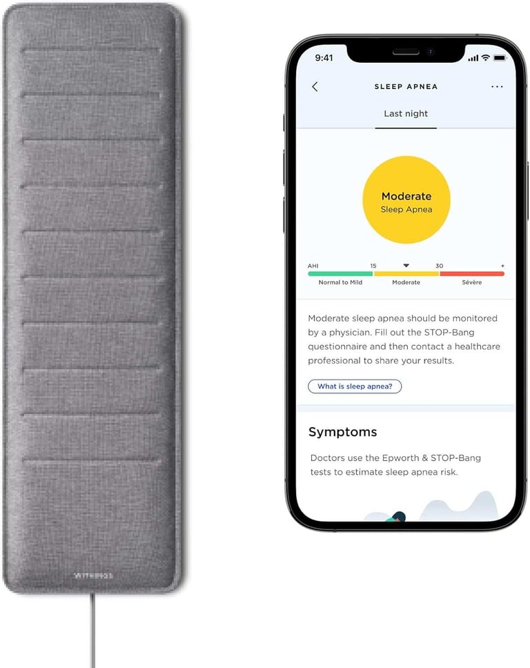 Withings Sleep Analyzer - Sleep apnea