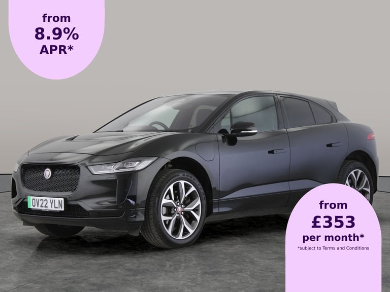 2022 Jaguar I-Pace 400 90kWh HSE Black SUV 5dr Electric Auto 4WD (400 ps) - CARPLAY - KEYLESS  Su...