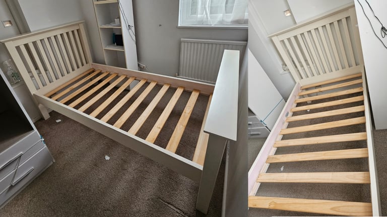 Solid Wooden Bed