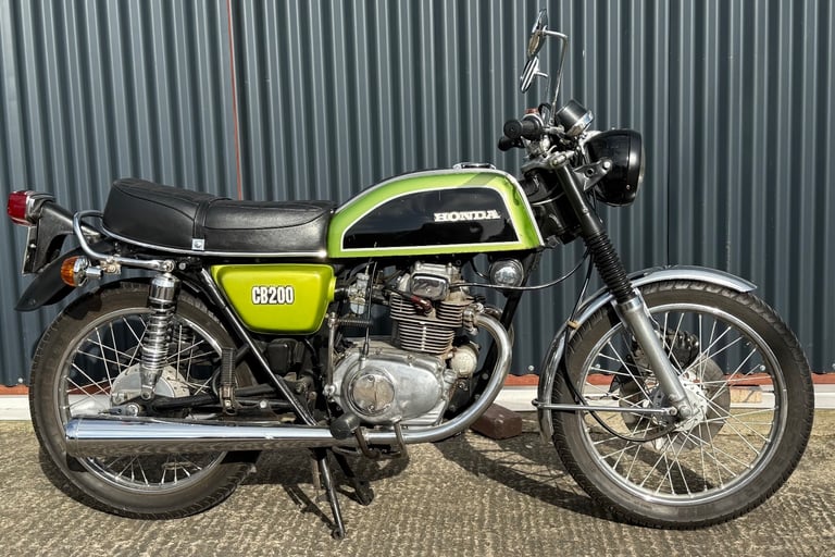Honda, CB200, 1976, 198 (cc) Vintage / Historic Motorbike Motorcycle