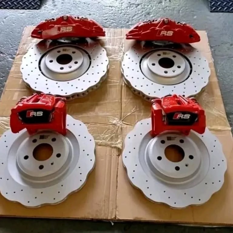 image for Genuine Audi RS Frt And Rear Brake kit For Audi