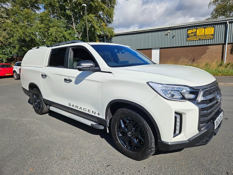 2024 24 KGM MUSSO 2.2 Double Cab Pick Up LWB Saracen Plus Auto Damaged Salvage